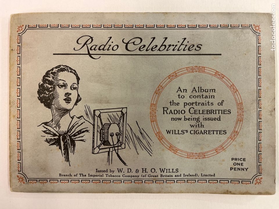 Collezionismo &Aacute;lbum: RADIO CELEBRITIES. A&Ntilde;OS 30. ALBUM COMPLETO DE 50 CROMOS.