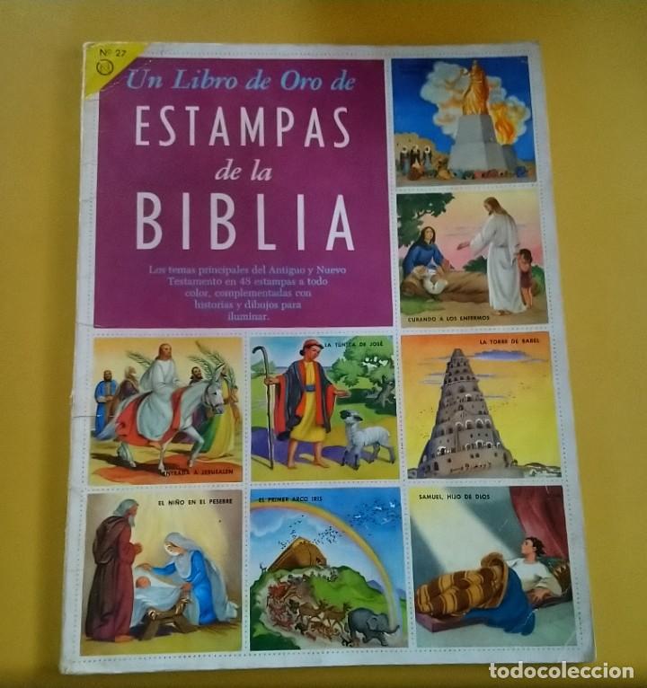 Coleccionismo &aacute;lbum: estampas de la biblia - Foto 1