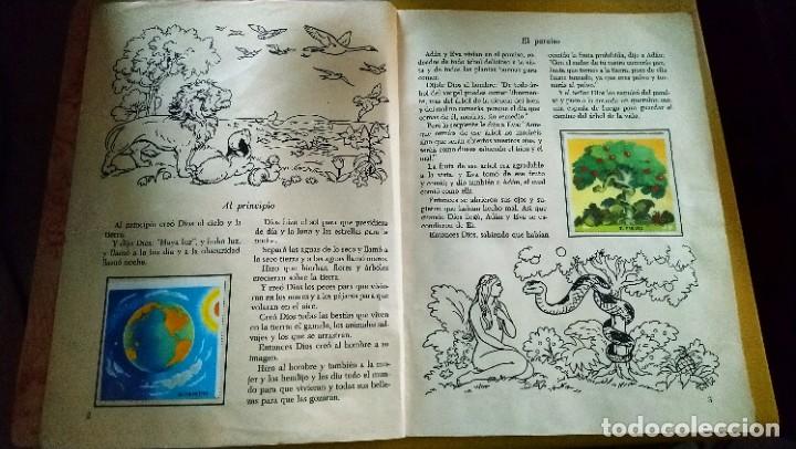 Coleccionismo &aacute;lbum: estampas de la biblia - Foto 2