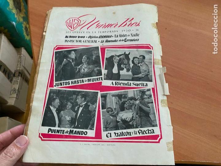 Coleccionismo &aacute;lbum: EL HALCON Y LA FLECHA ALBUM COMPLETO 128 CROMOS WARNER BROSS (COB1) - Foto 2