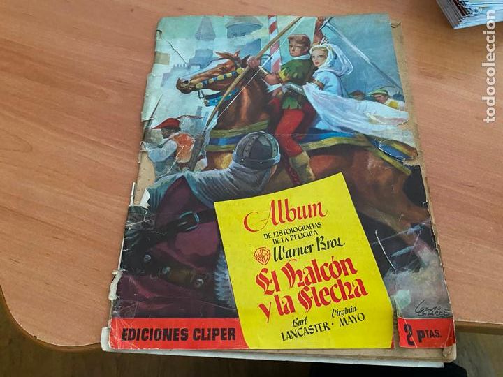 Coleccionismo &aacute;lbum: EL HALCON Y LA FLECHA ALBUM COMPLETO 128 CROMOS WARNER BROSS (COB1) - Foto 1