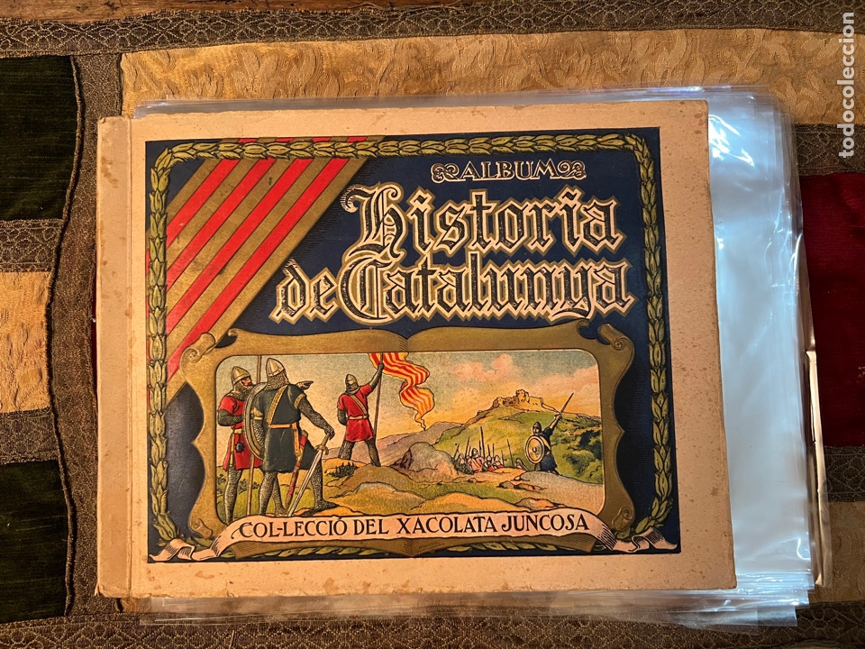 Collezionismo &Aacute;lbum: ALBUM HISTORIA DE CATALUNYA - COL&bull;LECCI&Oacute; DEL XOCOLATA JUNCOSA. EL &Aacute;LBUM GRANDE. 220 CROMOS. COMPLETO