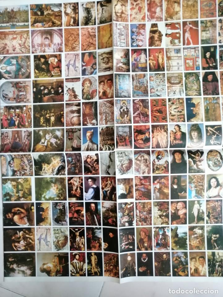 Collectable Albums: Gran sabana de cromos de la historia del arte. sin recortar, a todo color.