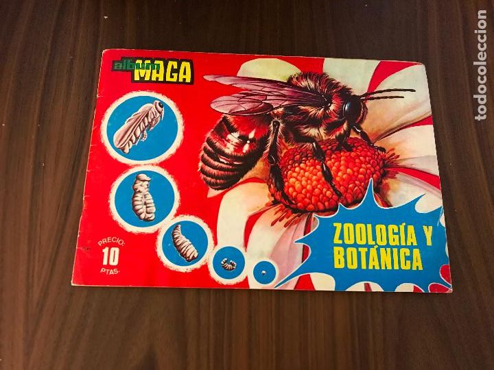 Collezionismo &Aacute;lbum: ZOOLOG&Iacute;A Y BOT&Aacute;NICA . ALBUM DE CROMOS COMPLETO , EDITORIAL MAGA , A&Ntilde;O 1968