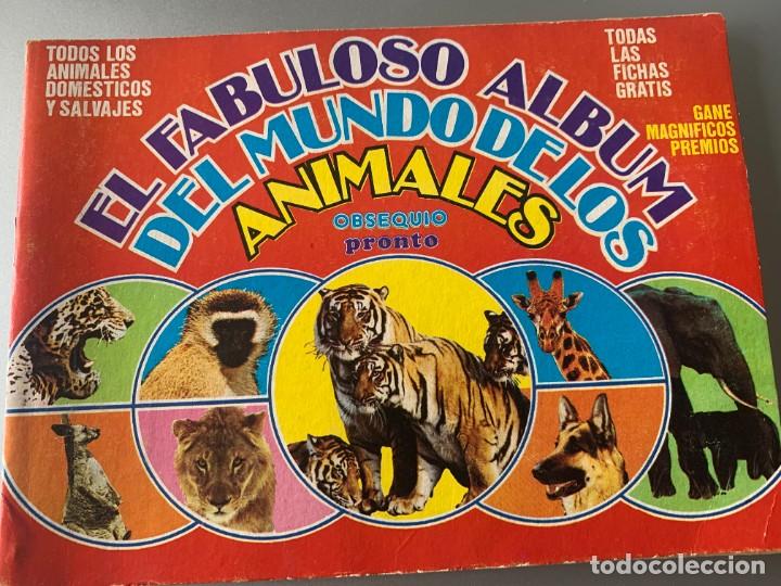 Coleccionismo &Aacute;lbum: Album PRONTO El fabuloso Album del Mundo de los Animales &ndash; Alb&uacute;m Completo 1979