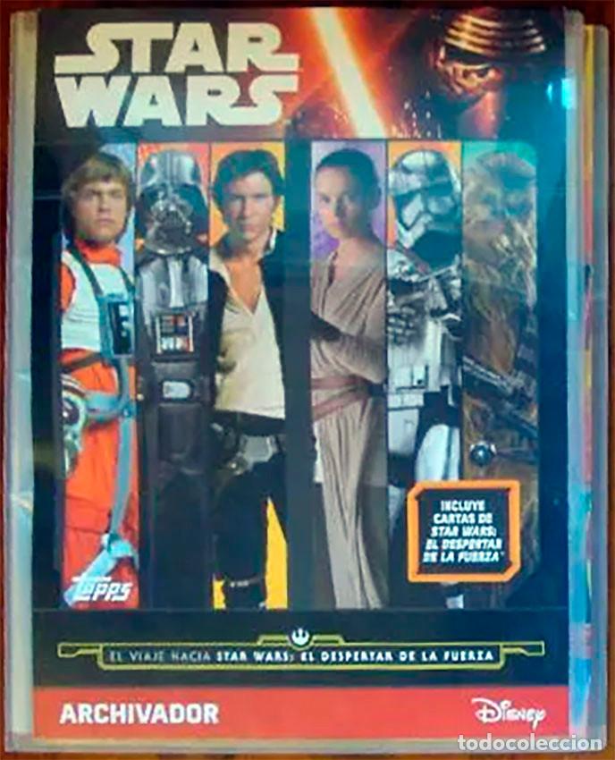 Collezionismo &Aacute;lbum: ALBUM DE CROMOS EL VIAJE HACIA STAR WARS: EL DESPERTAR DE LA FUERZA DE TOPPS + 3 EDIC. LIMITADAS