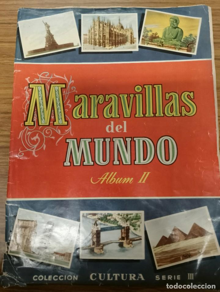 Collezionismo &Aacute;lbum: MARAVILLAS DEL MUNDO ALBUM II (EDICION I) FRANCISCO BRUGERA 1956