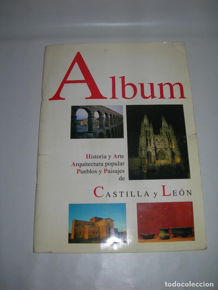 Collectionnisme Album: ANTIGUO &Aacute;LBUM DE HISTORIA Y ARTE DE CASTILLA Y LE&Oacute;N - TOTALMENTE COMPLETO - A&Ntilde;O 1990 -