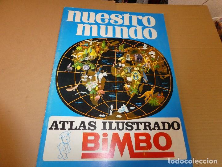 Collezionismo &Aacute;lbum: nuestro mundo 1-2-3, albunes completos bimbo