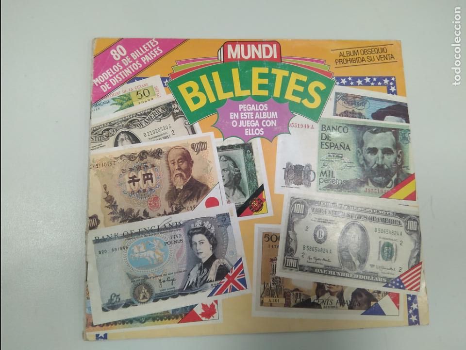 Coleccionismo &Aacute;lbum: ALBUM MUNDIBILLETES. EDICIONES ESTE A&Ntilde;OS 70-80. COMPLETO. BUEN ESTADO