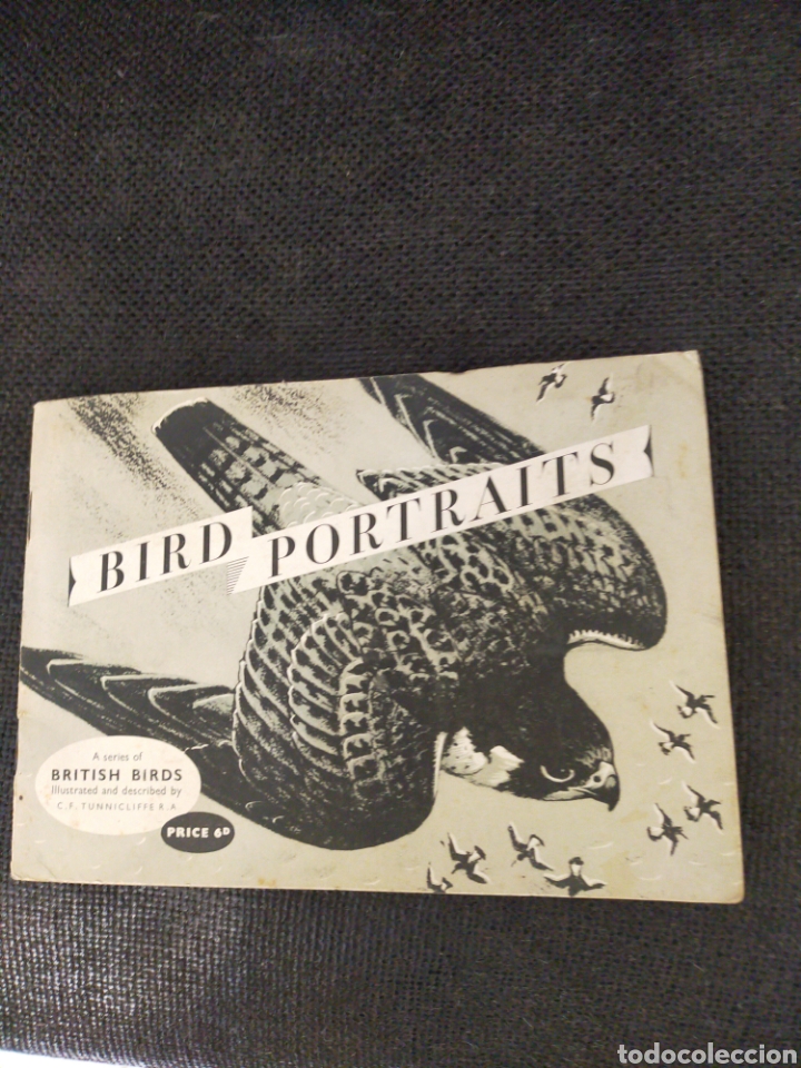 Coleccionismo &Aacute;lbum: ANTIGUO ALBUM INGL&Eacute;S COMPLETO P&Aacute;JAROS AVES BUEN ESTADO