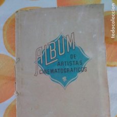 Coleccionismo Álbum: ALBUM DE ARTISTAS CINEMATOGRÁFICOS POSTALES FAMOSOS