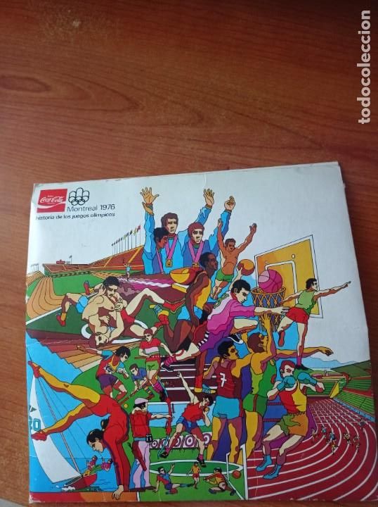 Collectable Albums: Album Coca Cola. Montreal 1976. Transparencias completo