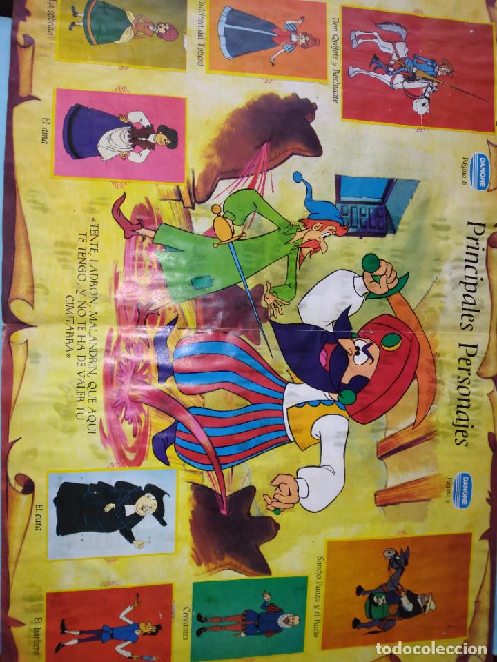 Coleccionismo &aacute;lbum: Don Quijote de la Mancha Danone completo - Foto 3