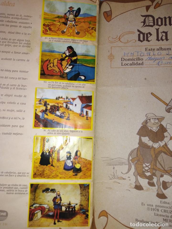Coleccionismo &aacute;lbum: Don Quijote de la Mancha Danone completo - Foto 4