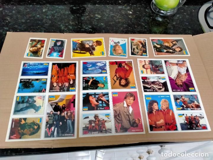Collectable Albums: cromos pegatina serie v completa 24 cromos
