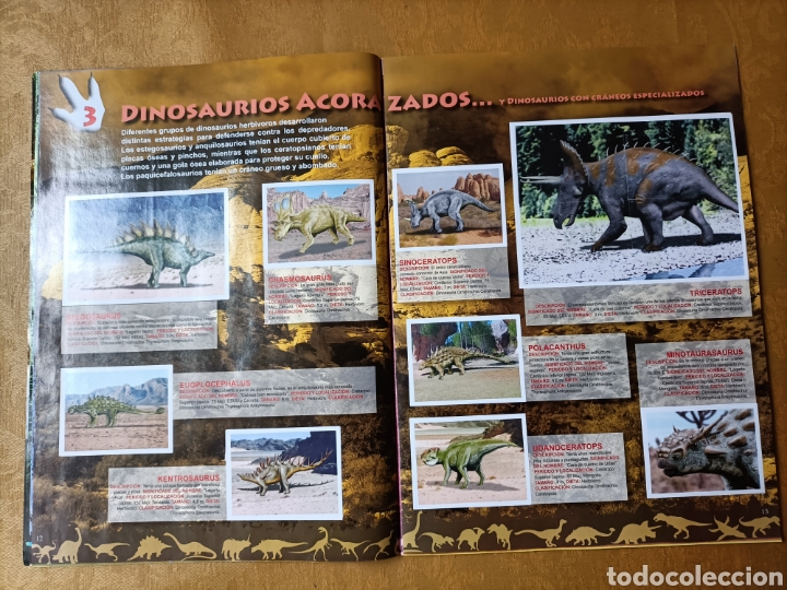 Coleccionismo &aacute;lbum: Dinosaurios, colecci&oacute;n de cromos completa - Foto 3