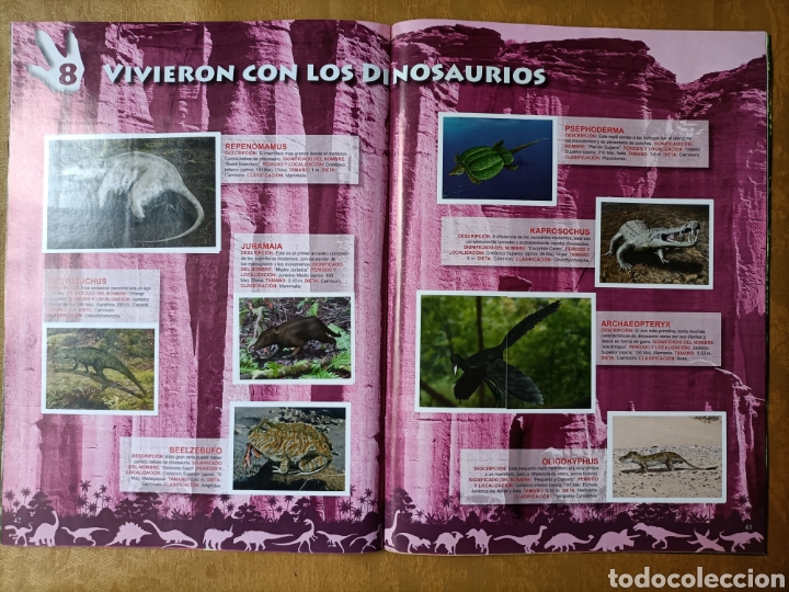 Coleccionismo &aacute;lbum: Dinosaurios, colecci&oacute;n de cromos completa - Foto 5