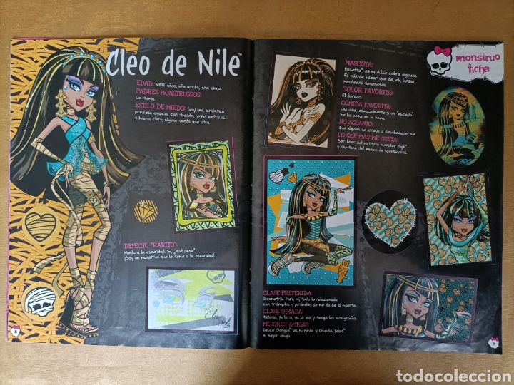 Coleccionismo &aacute;lbum: Monster High. Colecci&oacute;n de cromos completa - Foto 2