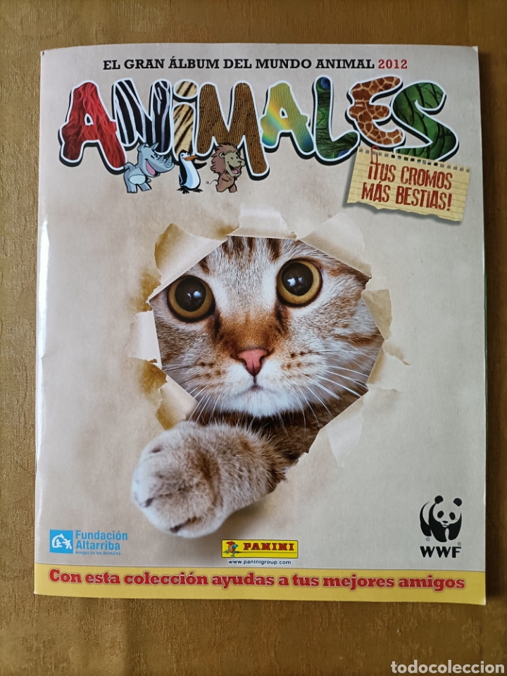 Coleccionismo &aacute;lbum: Animales, colecci&oacute;n completa de cromos - Foto 1