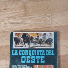 Coleccionismo Álbum: ALBUM. LA CONQUISTA DEL OESTE, CINERAMA, EDITORIAL BRUGUERA COMPLETO. Lote 339492723