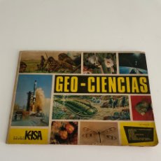 Coleccionismo Álbum: ALBUM DE CROMOS GEO - CIENCIAS COMPLETO. Lote 339802068
