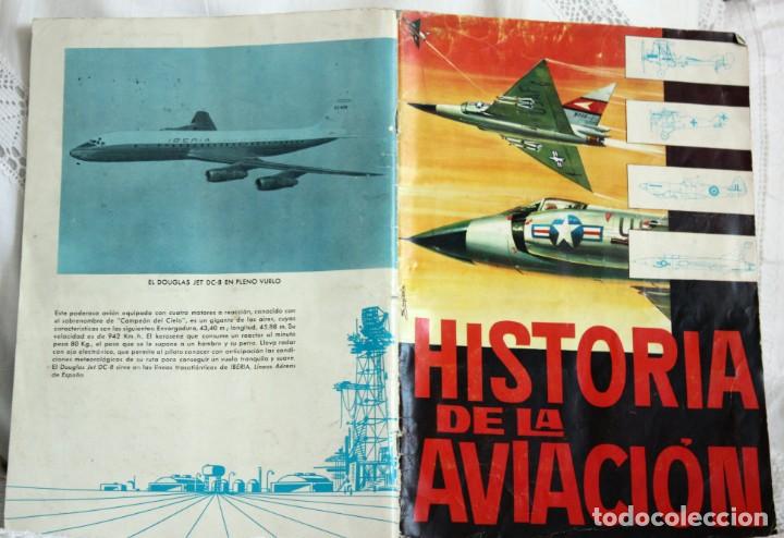 Coleccionismo &aacute;lbum: HISTORIA DE LA AVIACION - COMPLETO - Foto 1