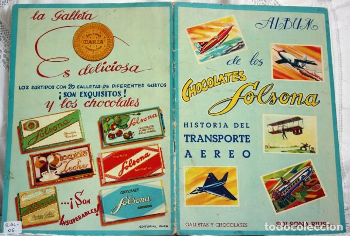 Coleccionismo &aacute;lbum: HISTORIA DEL TRANSPORTE AEREO - COMPLETO - Foto 1