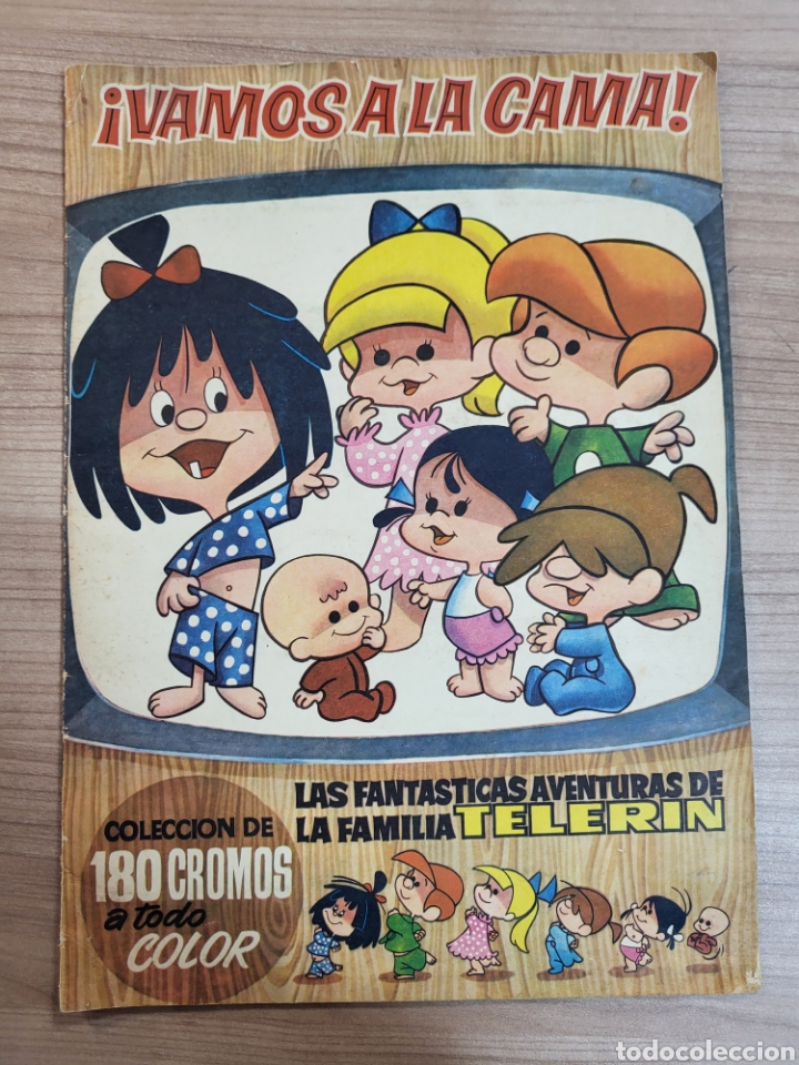 Coleccionismo &Aacute;lbum: VAMOS A LA CAMA LAS FANTASTICAS AVENTURAS DE LA FAMILIA TELERIN ALBUM 180 CROMOS COMPLETO 1965