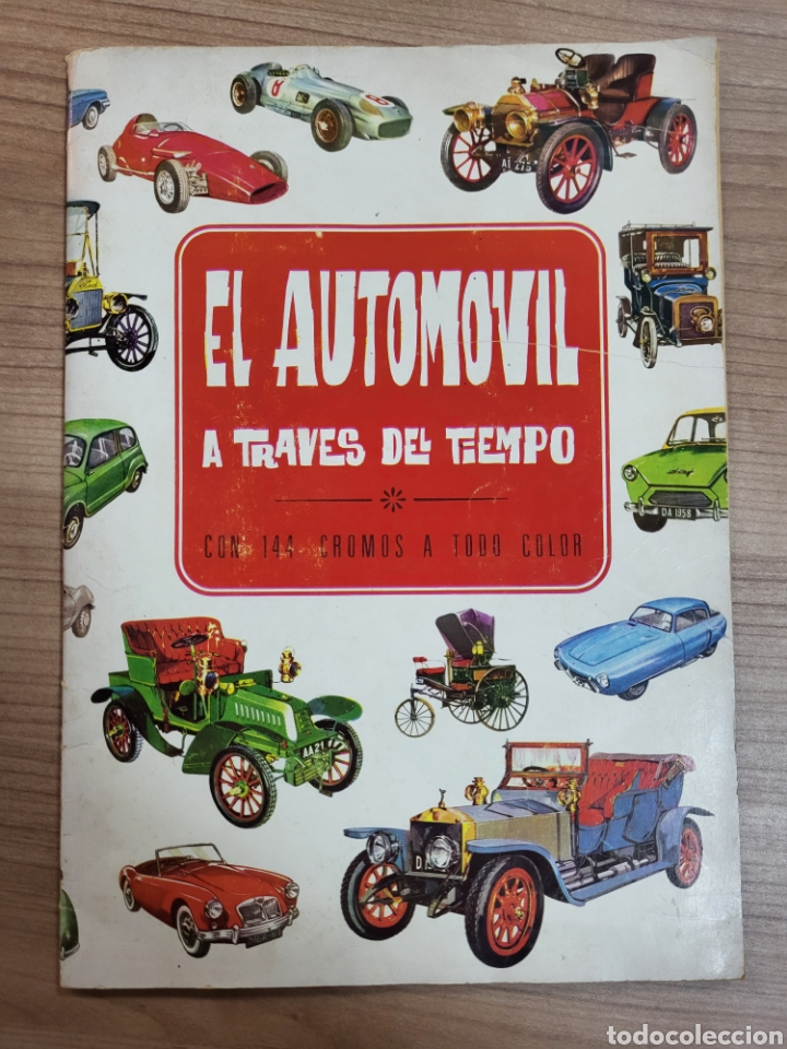 Coleccionismo &Aacute;lbum: EL AUTOMOVIL A TRAV&Eacute;S DEL TIEMPO-144 CROMOS A TODO COLOR-EDITOCIONES RAKER S.A.