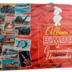 Coleccionismo Álbum: ALBUM BIMBO CONOCIMIENTOS UNIVERSALES 60S (COMPLETO). Lote 341871333