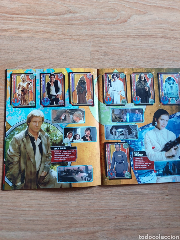 Coleccionismo &aacute;lbum: &Aacute;LBUM STAR WARS COMPLETO - Foto 5