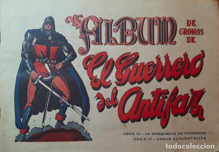 Collectable Albums: &Aacute;lbum casi completo El Guerrero del antifaz. Original a&ntilde;os 40