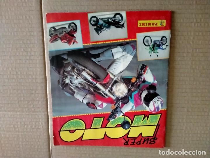 Collectable Albums: album de cromos de super moto-completo