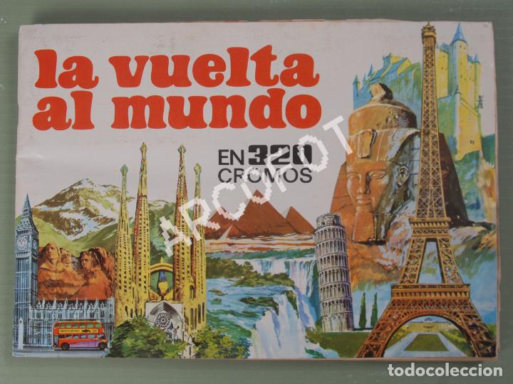 Collectable Albums: &Aacute;lbum LA VUELTA AL MUINDO EN 320 CROMOS - COMPLETO - Editorial BRUGUERA 1971