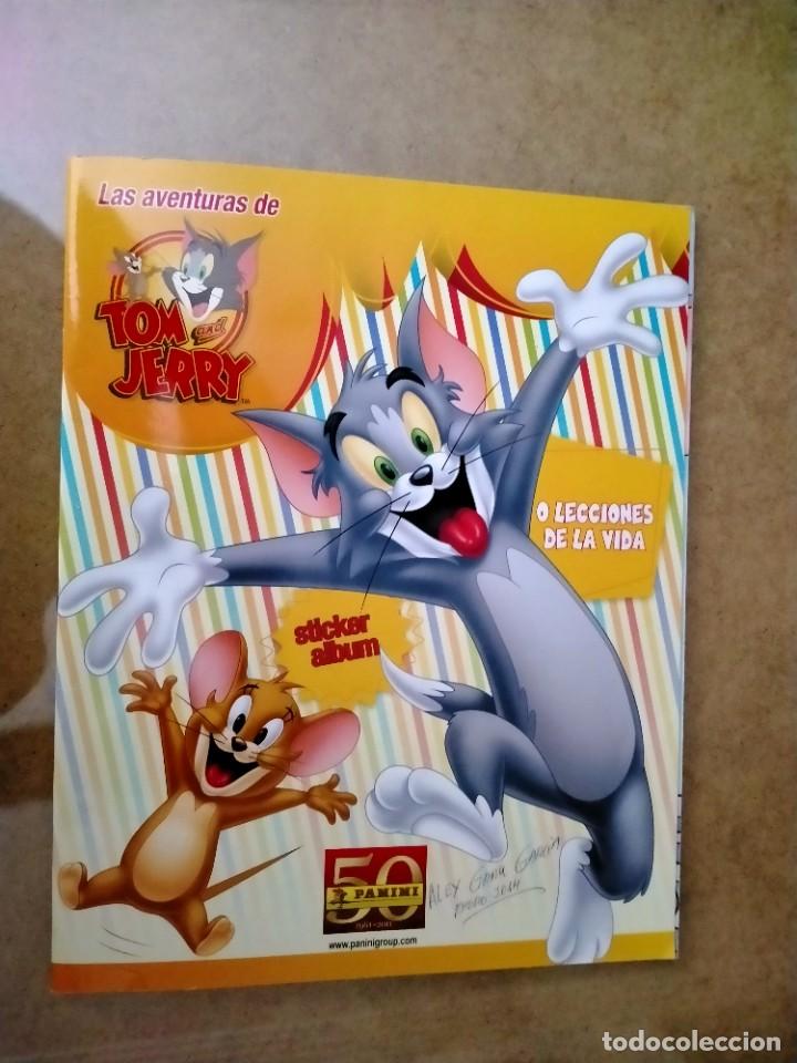 Collectionnisme Album: album de cromos de tom y yerry-completo