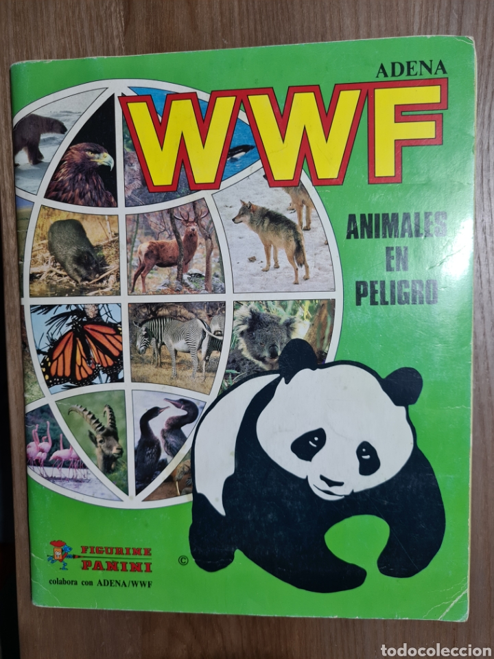 Collectionnisme Album: ADENA WWF ANIMALES EN PELIGRO