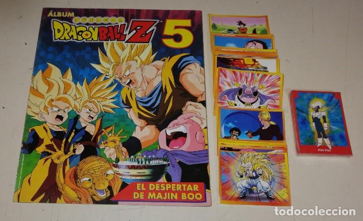 DRAGON BALL Z 5 Album Complete 100% PERU 1999 Navarrete Majin Buu