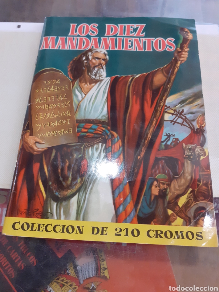 Collectable Albums: &Aacute;lbumcompleto de los diez mandamientos
