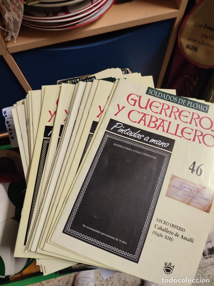 Collectionnisme Album: Fasc&iacute;culos del 46 al 91 Guerreros y soldados soldados de plomo rba