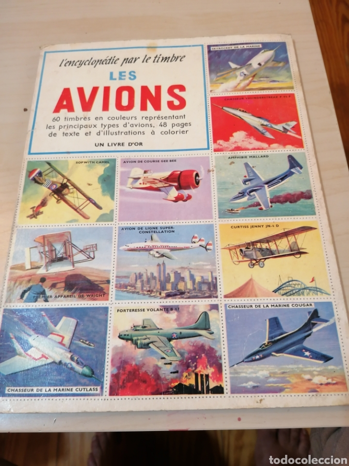 Colecionismo Caderneta: &Aacute;lbum completo LES AVIONS. Ed. Cocorico. 1954.