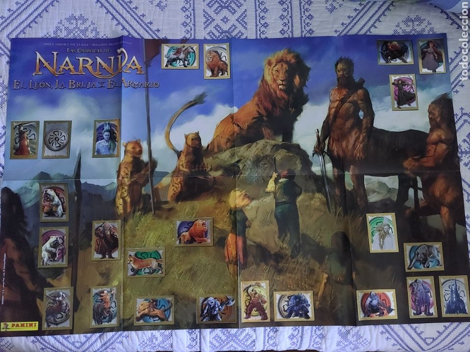 Coleccionismo &aacute;lbum: &Aacute;LBUM NARNIA COMPLETO - Foto 3