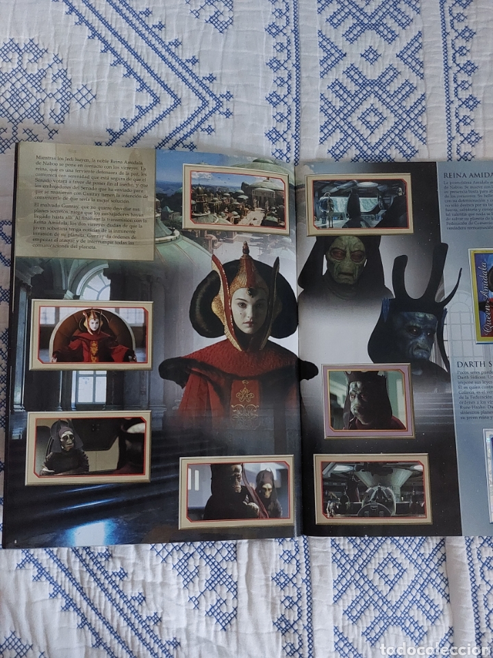 Coleccionismo &aacute;lbum: &Aacute;LBUM STAR WARS E.1 COMPLETO - Foto 2