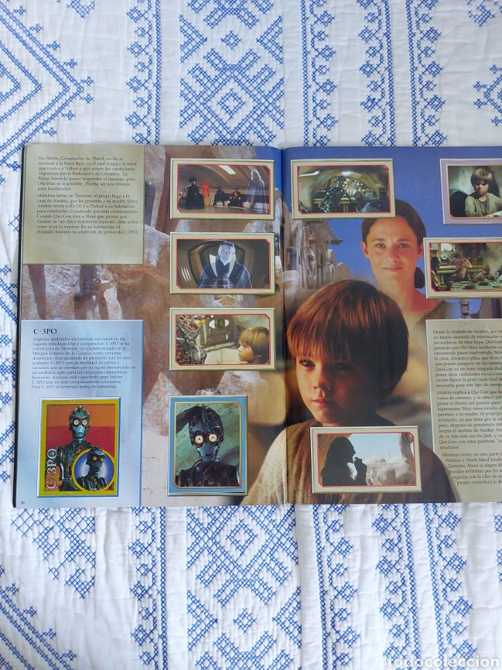 Coleccionismo &aacute;lbum: &Aacute;LBUM STAR WARS E.1 COMPLETO - Foto 6