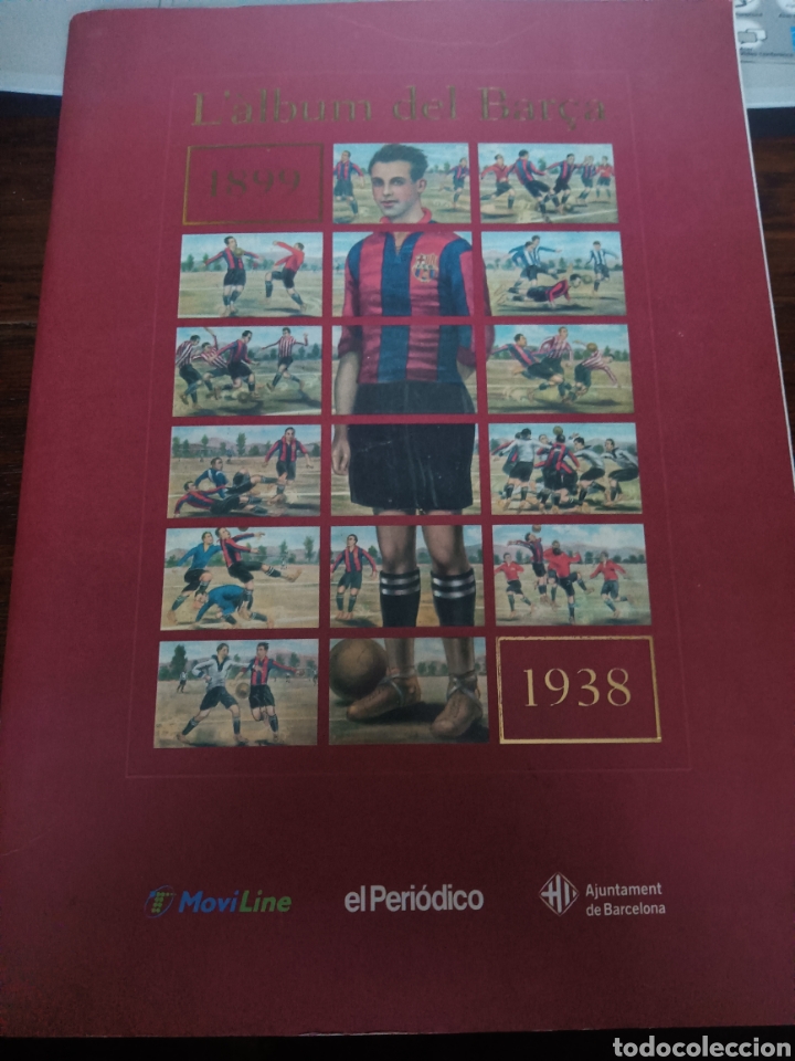 Sammeln Sammelalbum: ALBUM DE CROMOS L'ALBUM DEL BAR&Ccedil;A 1899-1938 COMPLETO EL PERIODICO