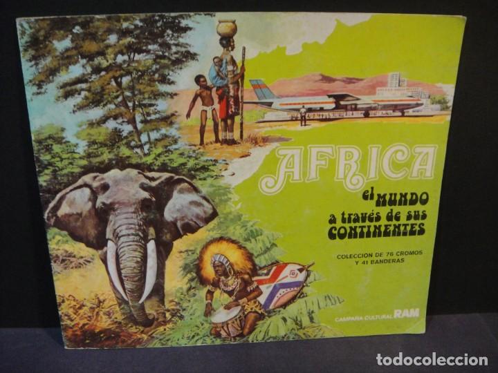 Collezionismo &Aacute;lbum: africa , el mundo a traves de sus continentes ,album completo