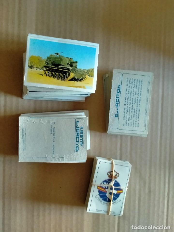 Coleccionismo &aacute;lbum: cromos de nuestros ejercitos coleccion completa - Foto 1