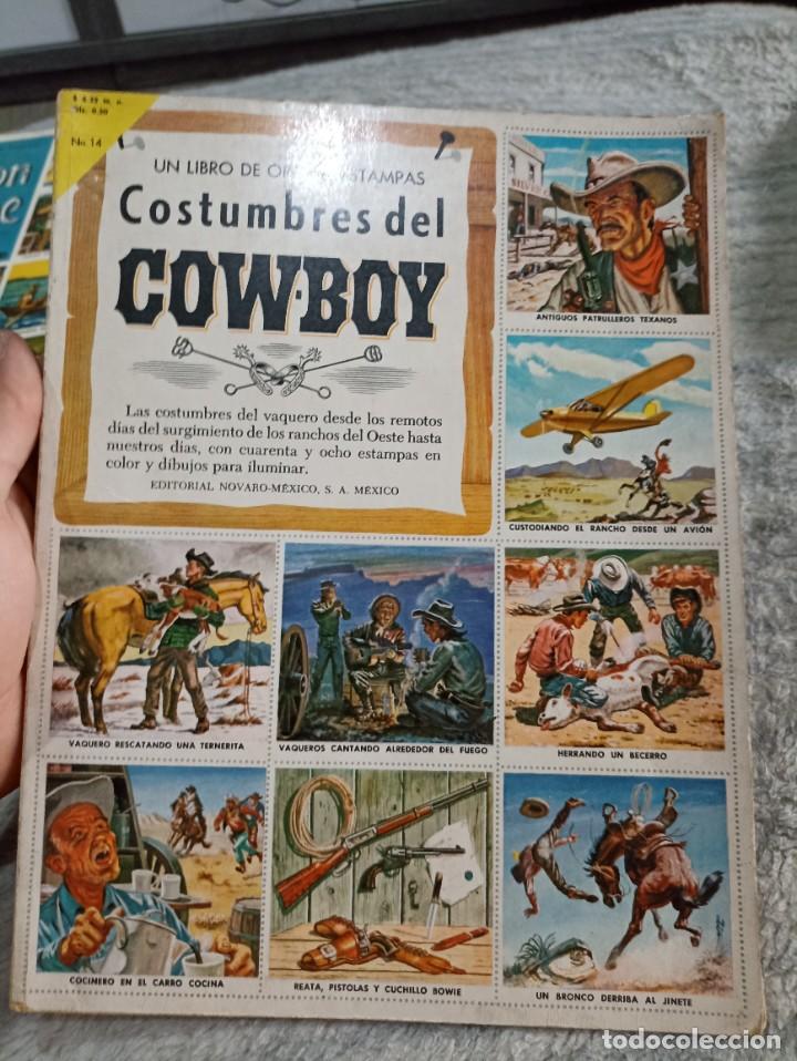 Collezionismo &Aacute;lbum: Costumbres del cowboy estampas completo