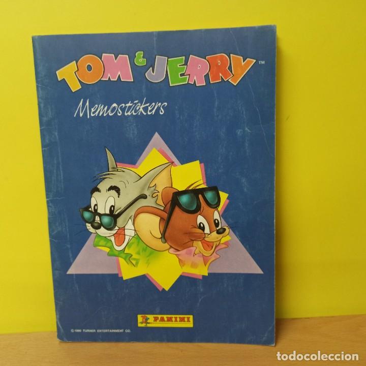 Collezionismo &Aacute;lbum: ALBUM DE CROMOS COMPLETO - TOM & JERRY - MEMOSTICKERS - PANINI - 1990 TUNER ENTERTAINMENT CO.