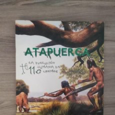 Coleccionismo Álbum: ~ ÁLBUM DE CROMOS ATAPUERCA, LA EVOLUCIÓN HUMANA EN 110 CROMOS, COMPLETO ~. Lote 357283980